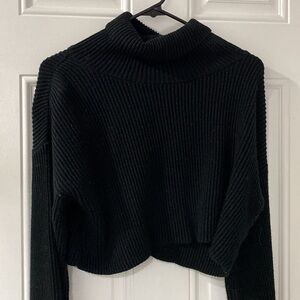 Black Turtleneck Sweater